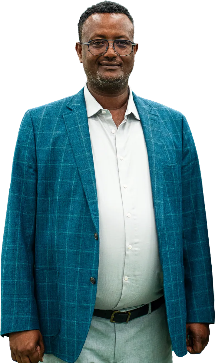 Mulugeta Dukamo, co-founder of Daye Bensa